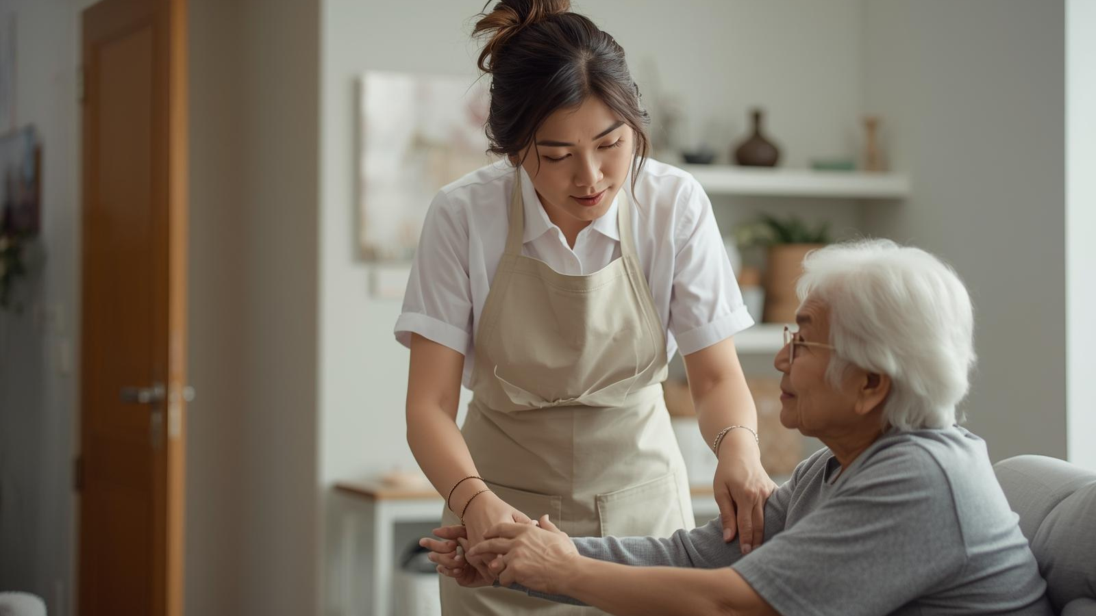 Өндөр настан асрах